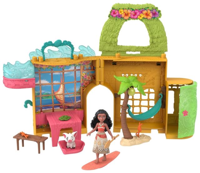 Mattel Disney Princess Malá panenka a magická překvapení set Vaiana