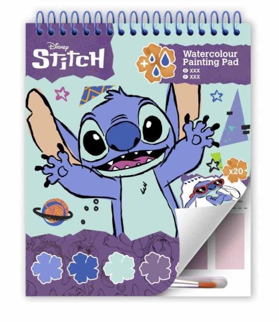 Lilo a Stitch blok s omaľovánkami a farbami