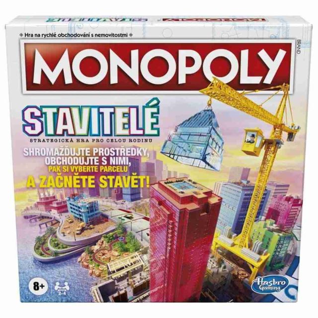 Hasbro Monopoly Stavitelé, F1696