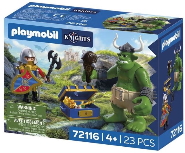 Playmobil 72116 Troll s pokladom Levích rytierov