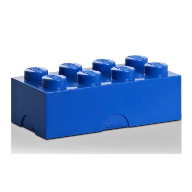 LEGO Svačinový box tmavě modrý