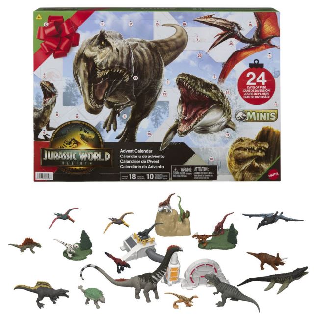 Mattel Jurský svet Adventný kalendár, JGB67