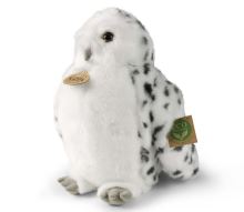Eco-friendly plyšová sova snežná 28 cm (1)