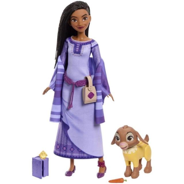 Mattel Disney Prianie Bábika so zvieracím kamarátom na cestách, HPX25