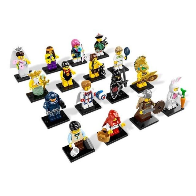 LEGO 8831 Kolekce 16 minifigurek série 7