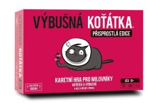 Asmodee Výbušné mačiatka: Prisprostlá edícia 18+