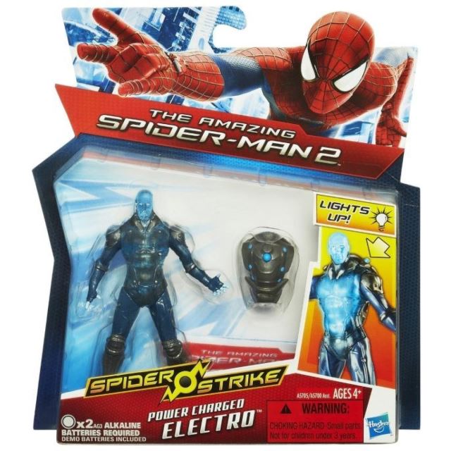 Spiderman figurka se speciálními akčními doplňky Electro A5705