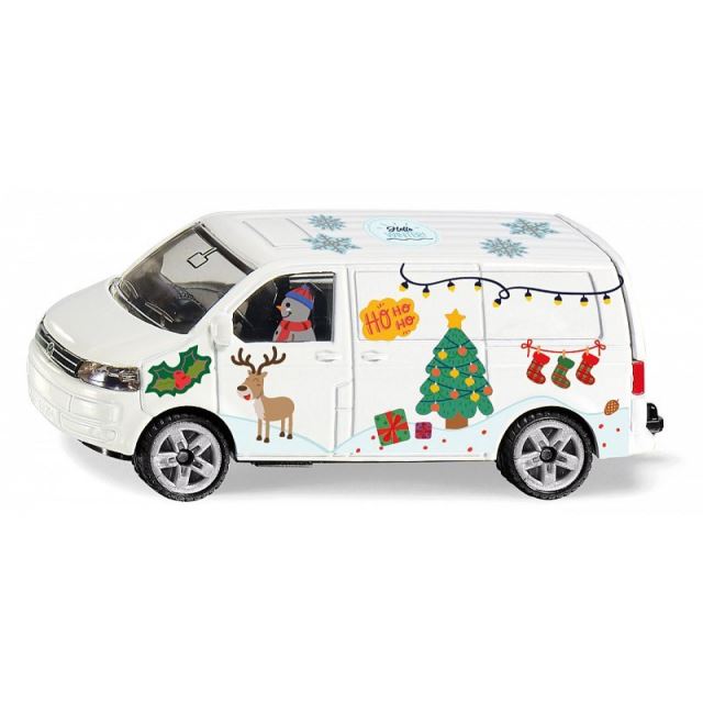 SIKU 6505 Limitovaná edícia 100 rokov Sieper - VW T5 Snowman biely