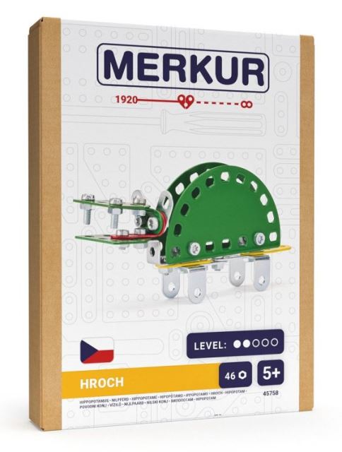 Merkúr Mini ZOO - Hroch, 46 dielikov