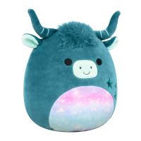 SQUISHMALLOWS Zelená horská krava - Clark, 13 cm (4)