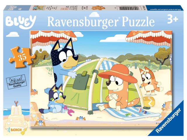 Ravensburger 04022 Puzzle Bluey na pláži 35 dielikov