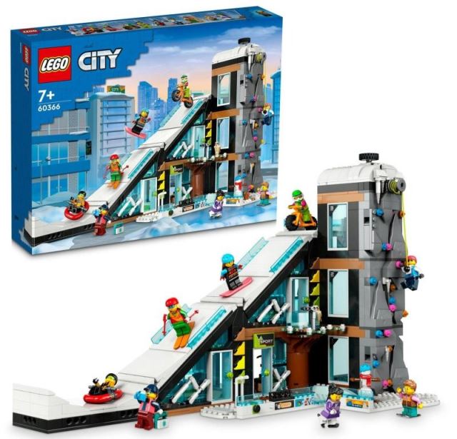 LEGO® CITY 60366 Lyžiarske a lezecké stredisko