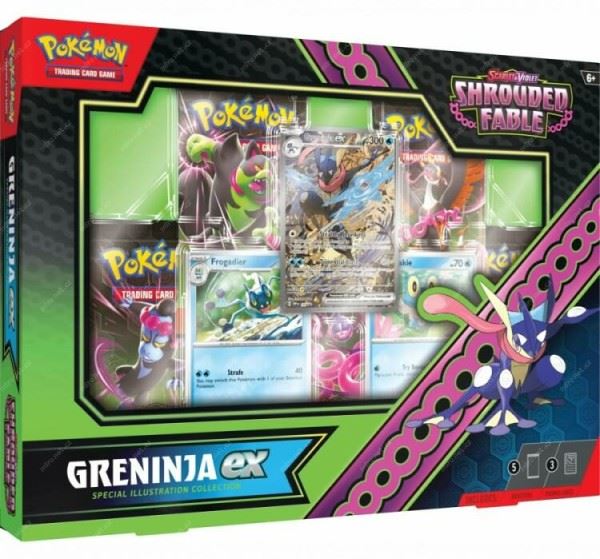 Pokémon TCG: Scarlet & Violet Shrouded Fable - Greninja ex Special Illustration Collection