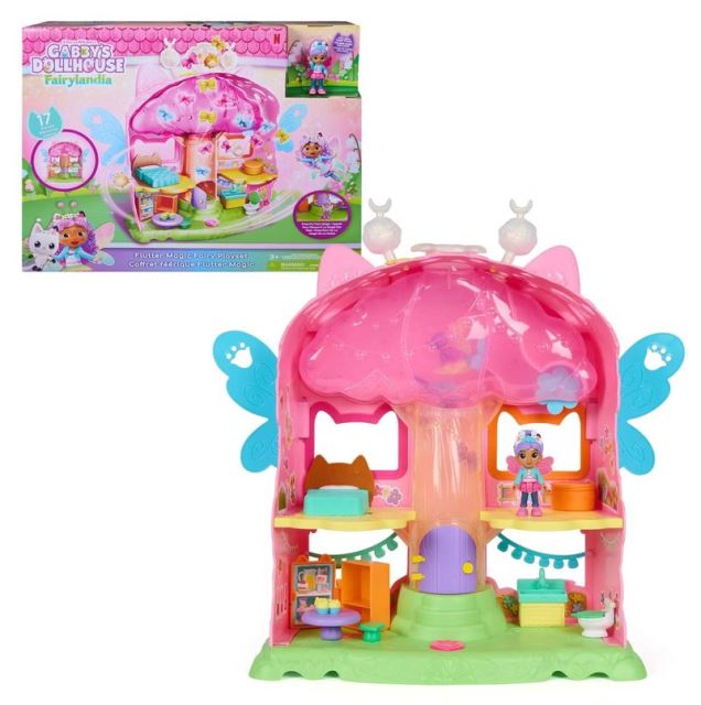Spin Master GABBY'S DOLLHOUSE Gábinin kúzelný domček Víli dom s motýlikmi