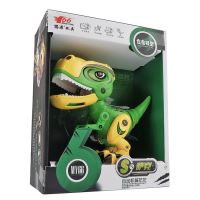 Dinosaurus se světlem a zvukem zelený (2)