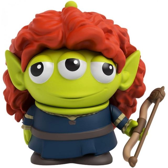 PIXAR Filmová postavička 02 Ufon jako Merida, Mattel GMJ32