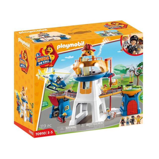 Playmobil® DUCK ON CALL 70910 Hlavné veliteľstvo