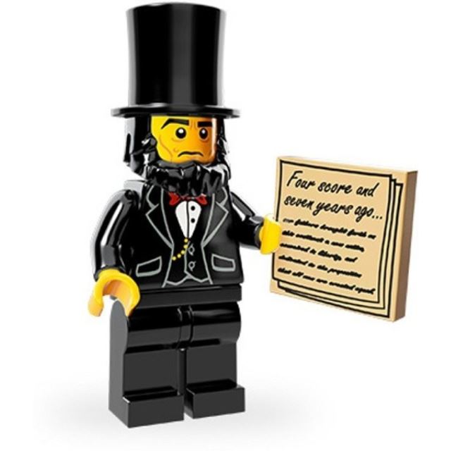 LEGO 71004 Minifigurka Abraham Lincoln