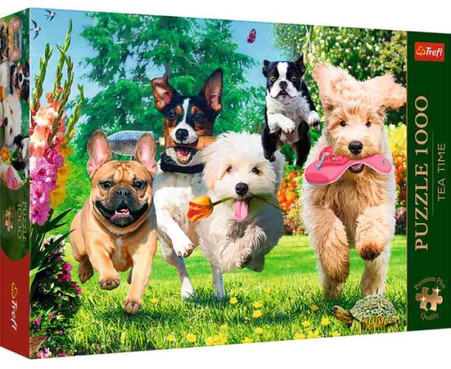 Trefl Puzzle Premium Plus: Tea Time - Potíže na obzoru 1000 dílků