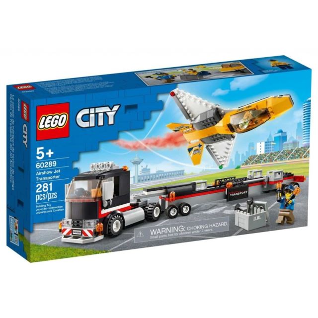 LEGO CITY 60289 Transport akrobatického letounu