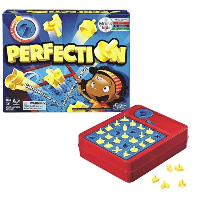 Perfection, společenská hra pro děti, Hasbro C0432