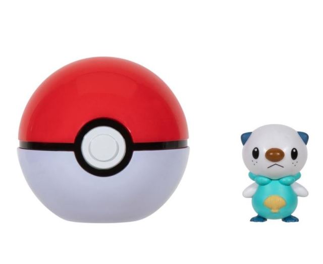 Pokémon Poké Ball Clip 'n' Go OSHAWOTT + POKÉ BALL