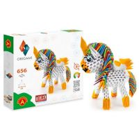 Origami 3D Jednorožec (1)