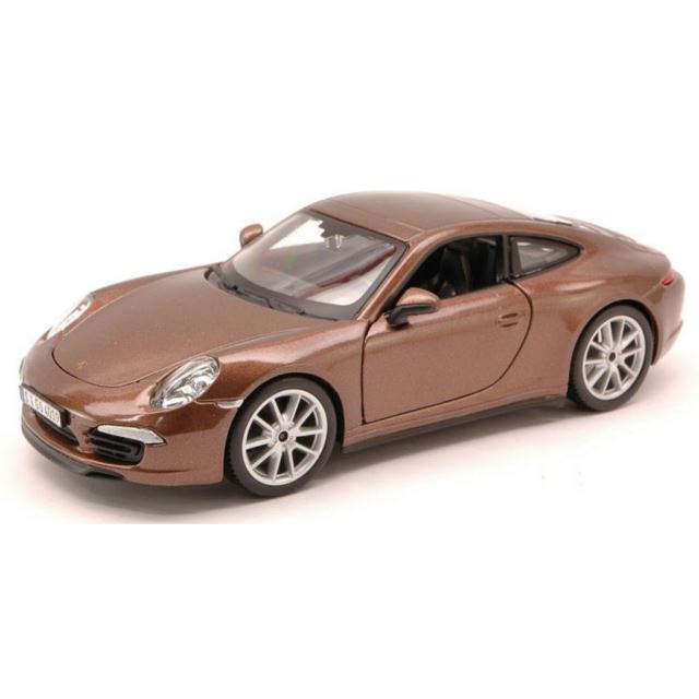 Burago Plus Porsche 911 Carrera S Metallic Brown 1:24