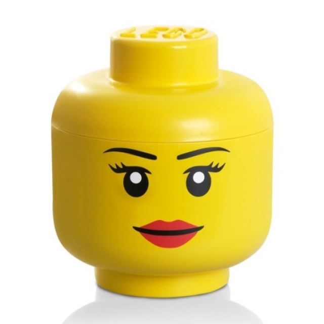 LEGO Box hlava Dívka velikost S