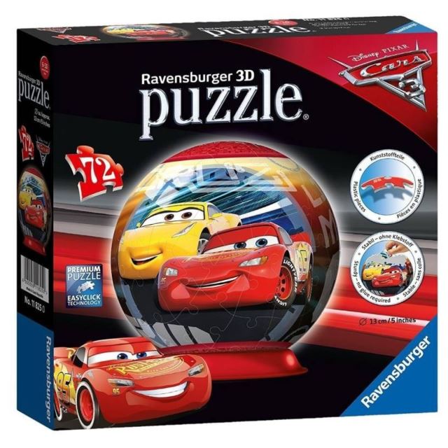 Ravensburger Puzzleball Cars 3 72d.