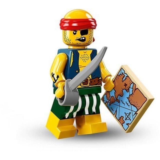 LEGO 71013 Minifigurka Pirát