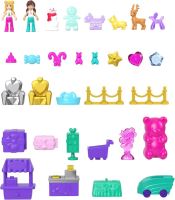 Mattel Polly Pocket Adventní kalendář Modrý, HWP33 (5)