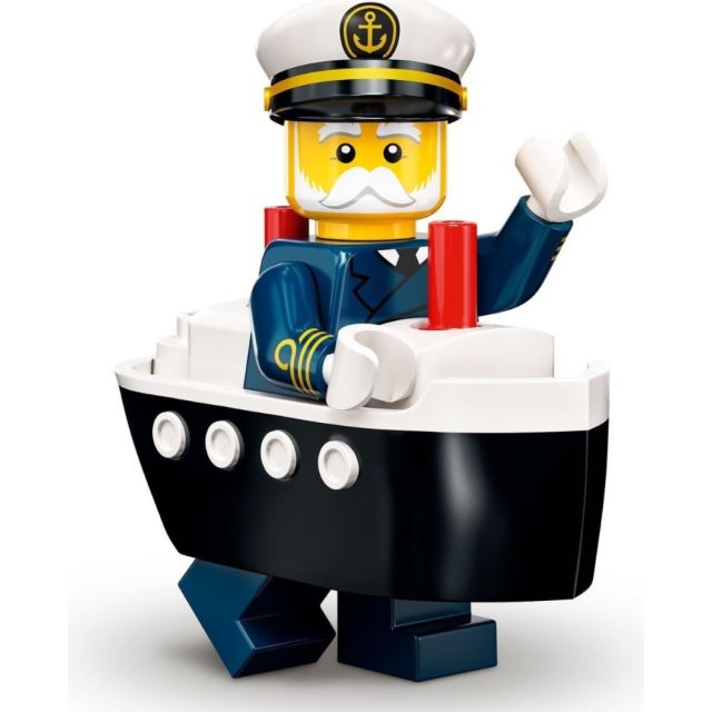 LEGO® 71034 Minifigúrka 23. séria - Kapitán trajektu