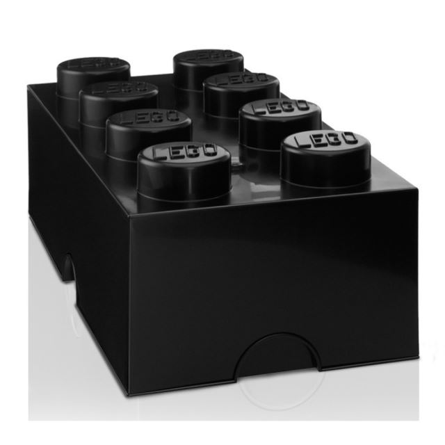 LEGO Úložný box 250x502x181 černý
