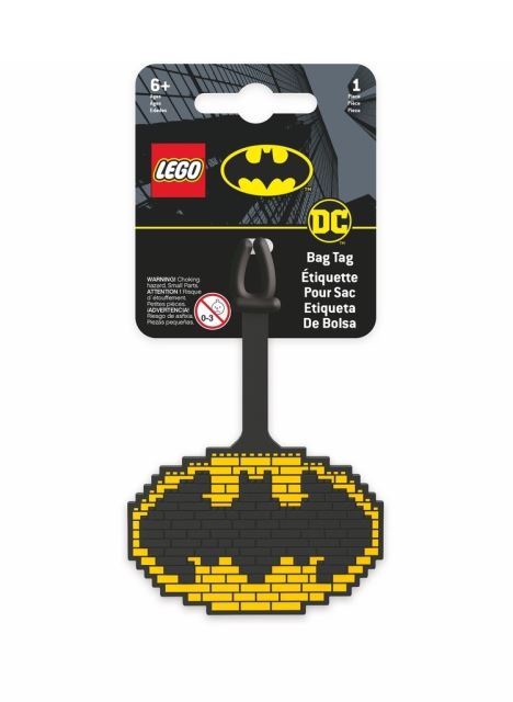 LEGO® Batman Jmenovka na zavazadlo - Batman logo