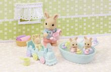 Sylvanian Families 5707 Kúpeľ trojčiat králikov (5)