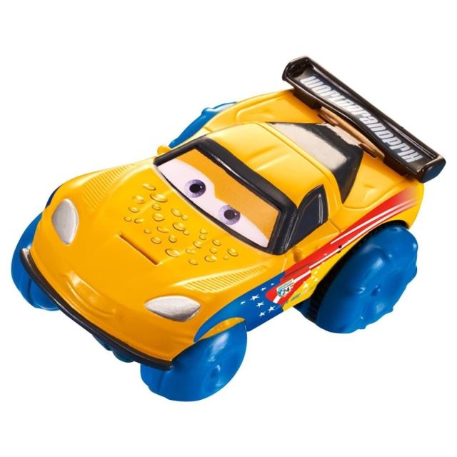 Mattel Cars Závodní auto do koupele JEFF GORVETTE, DMK03