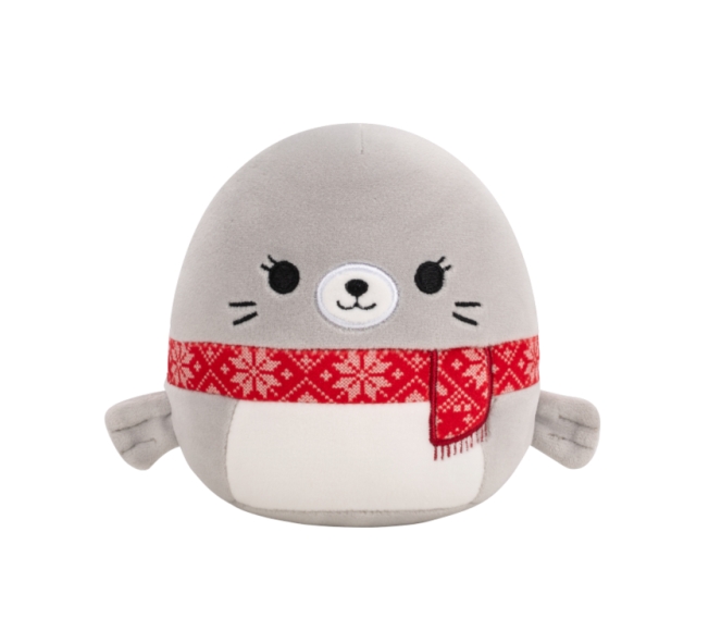 SQUISHMALLOWS Tuleň se šálou - Anderson, 13 cm