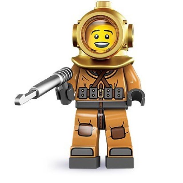 LEGO 8833 Minifigurka Potápěč