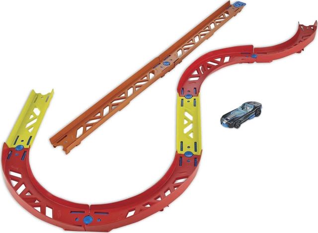 Mattel Hot Wheels Track Builder Prémiová sada zatáček, GLC88