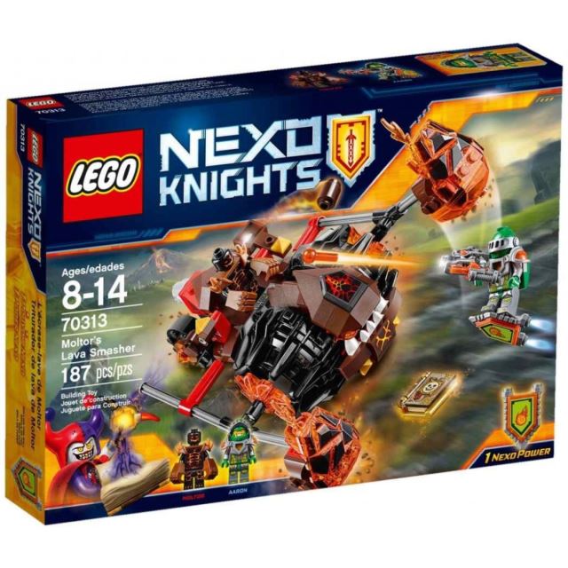 LEGO Nexo Knights 70313 Moltorův lávový drtič