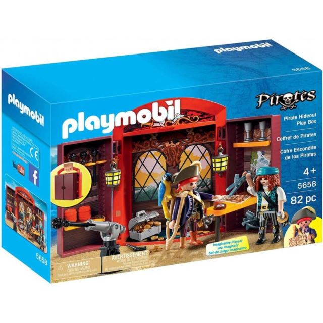 Playmobil 5658 Přenosný kufřík Pirátská skrýš