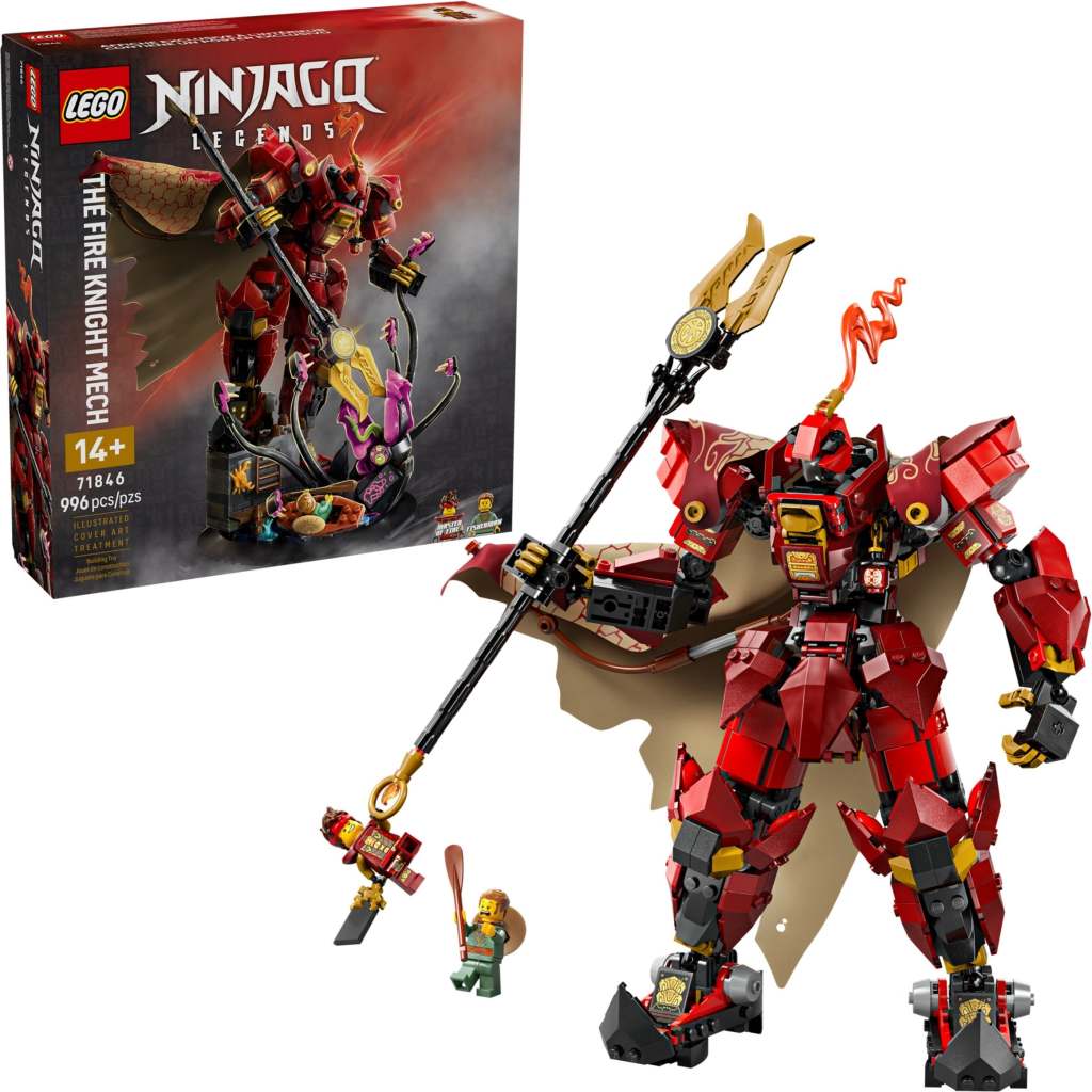Lego® ninjago® 71846 robot ohnivého rytíře
