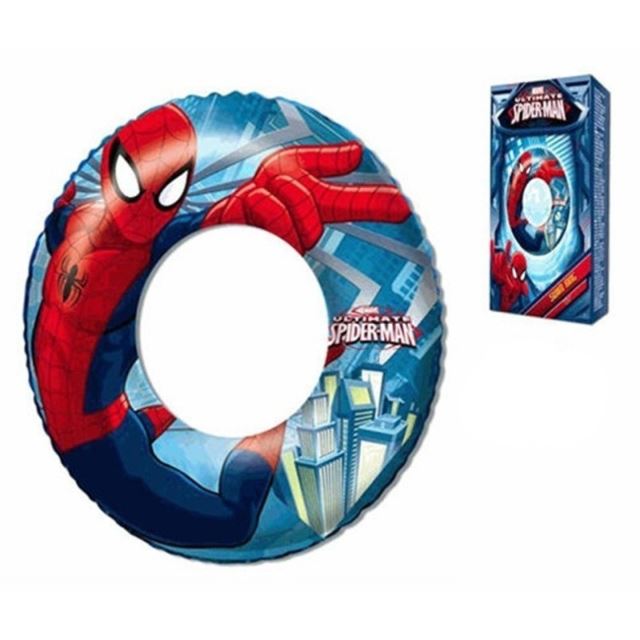 BestWay Nafukovací kruh Spiderman, průměr 56cm