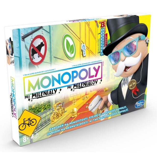 Monopoly pro Mileniály, Hasbro E4989
