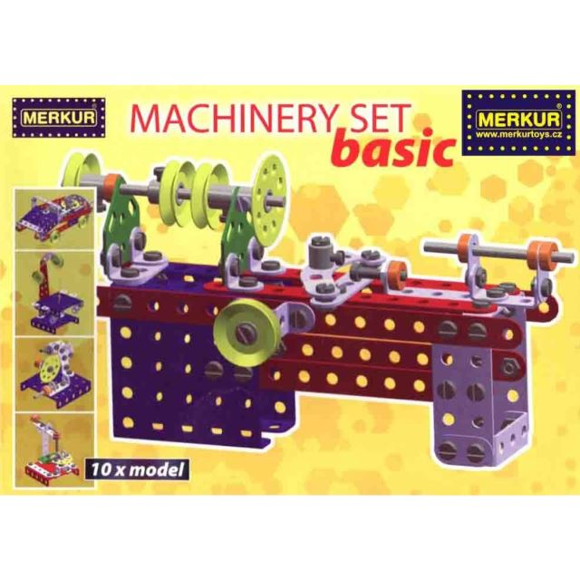 Merkur Machinery set Basic - 10 modelů
