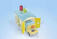 Playmobil 71686 JUNIOR: Vyklápacie auto s garážou (4)