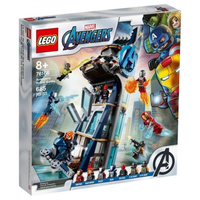 LEGO® SUPER HEROES 76166 Boj ve věži Avengerů