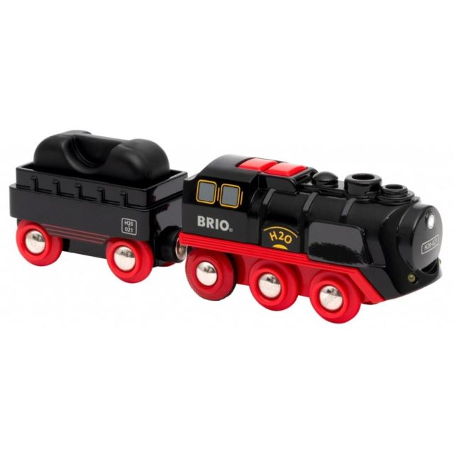 BRIO 33884 Parní lokomotiva s vodní nádrží na baterie