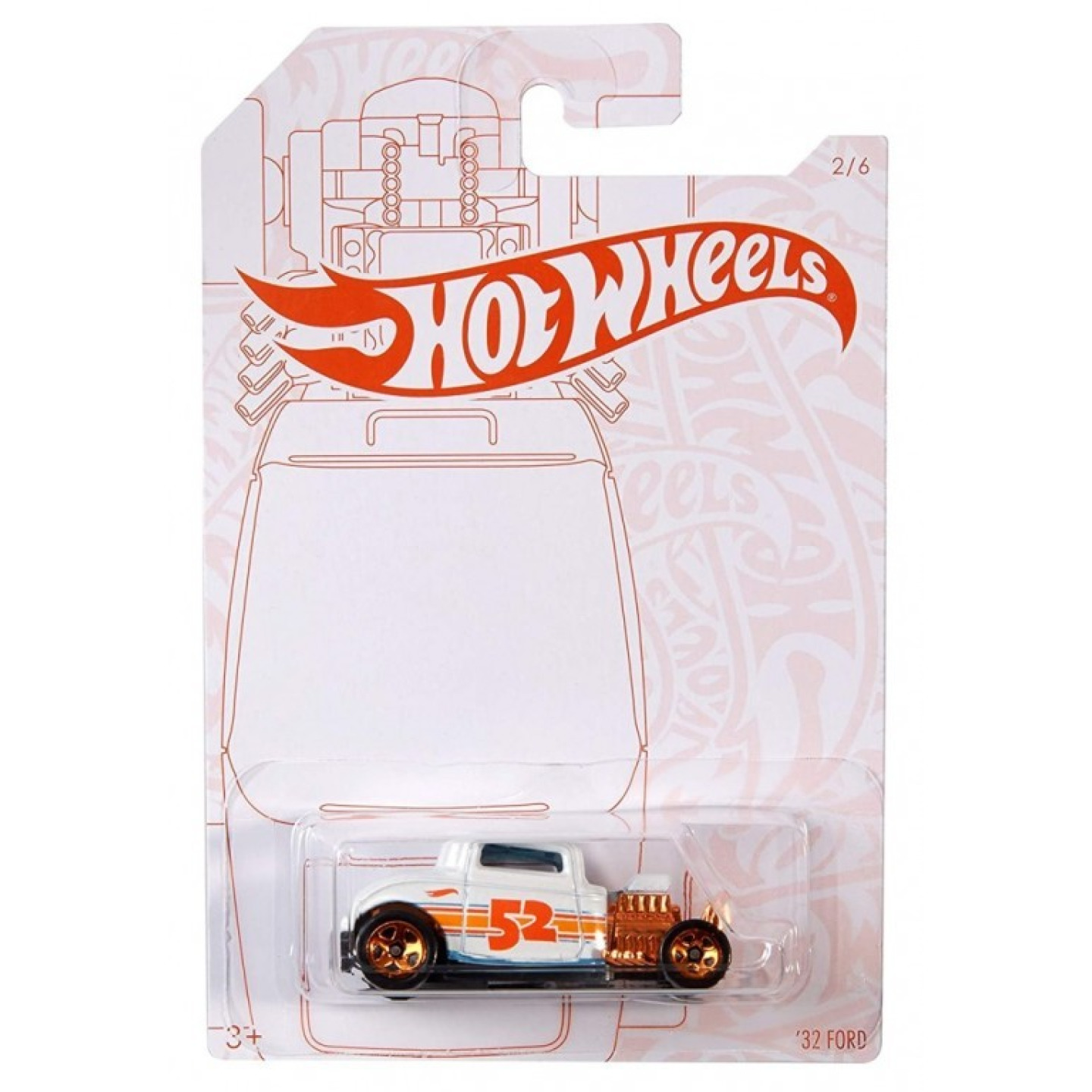 Hot wheels '32 ford, mattel gjw49